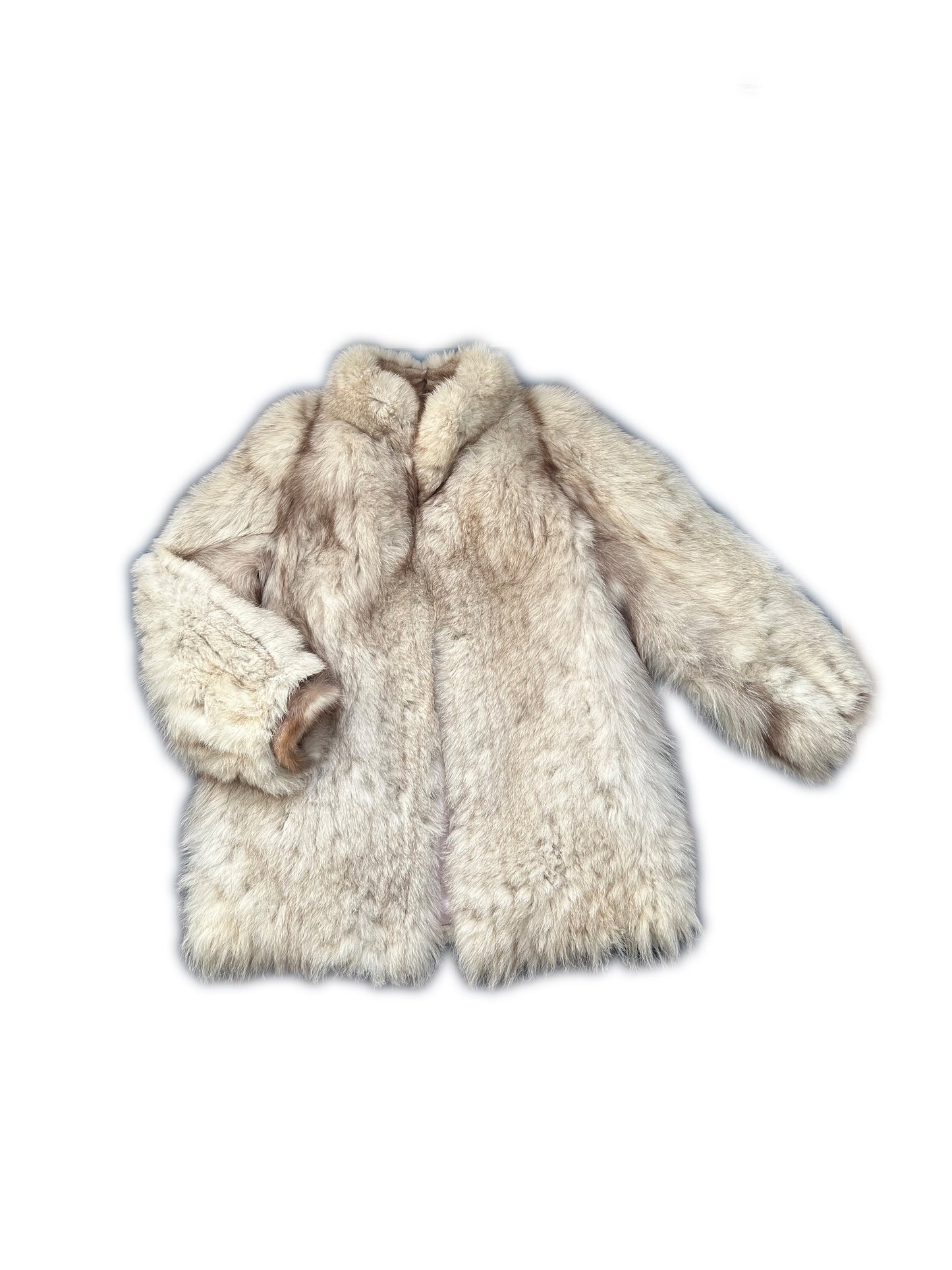 Fox fur coat